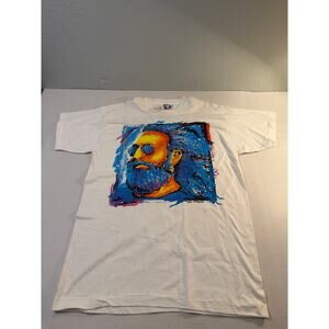 VTG NWT '95 LIQUID BLUE JERRY GARCIA GRATEFUL DEAD Size L-Deadstock SingleStitch